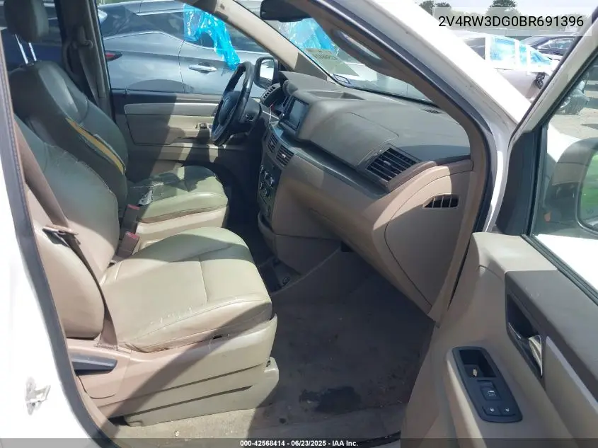 2011 Volkswagen Routan Se VIN: 2V4RW3DG0BR691396 Lot: 42568414