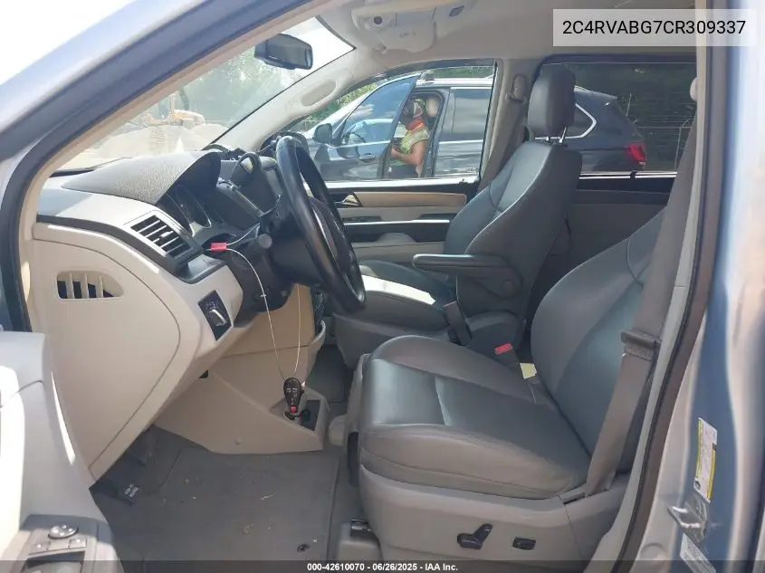 2012 Volkswagen Routan Se VIN: 2C4RVABG7CR309337 Lot: 42610070