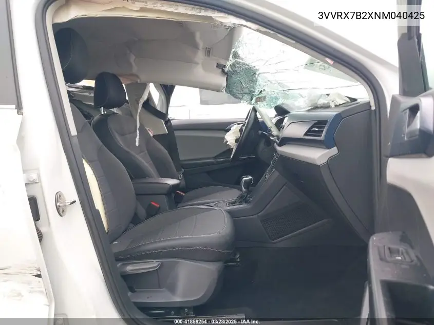 2022 Volkswagen Taos 1.5T Se VIN: 3VVRX7B2XNM040425 Lot: 41859254