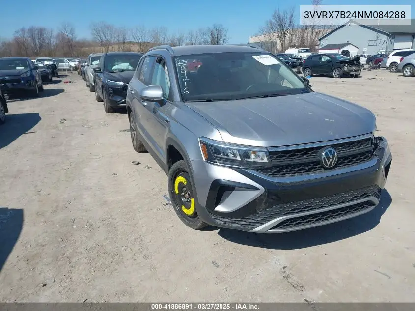 2022 Volkswagen Taos 1.5T Se VIN: 3VVRX7B24NM084288 Lot: 41886891