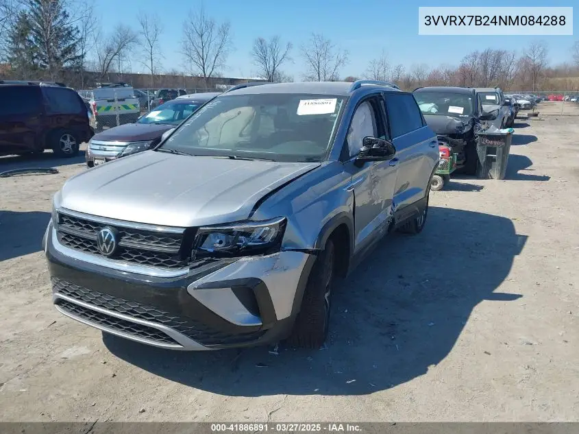 2022 Volkswagen Taos 1.5T Se VIN: 3VVRX7B24NM084288 Lot: 41886891