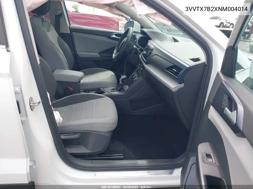 2022 Volkswagen Taos 1.5T Se VIN: 3VVTX7B2XNM004014 Lot: 42160054