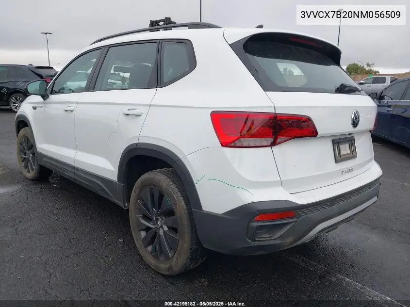 2022 Volkswagen Taos 1.5T S VIN: 3VVCX7B20NM056509 Lot: 42195182