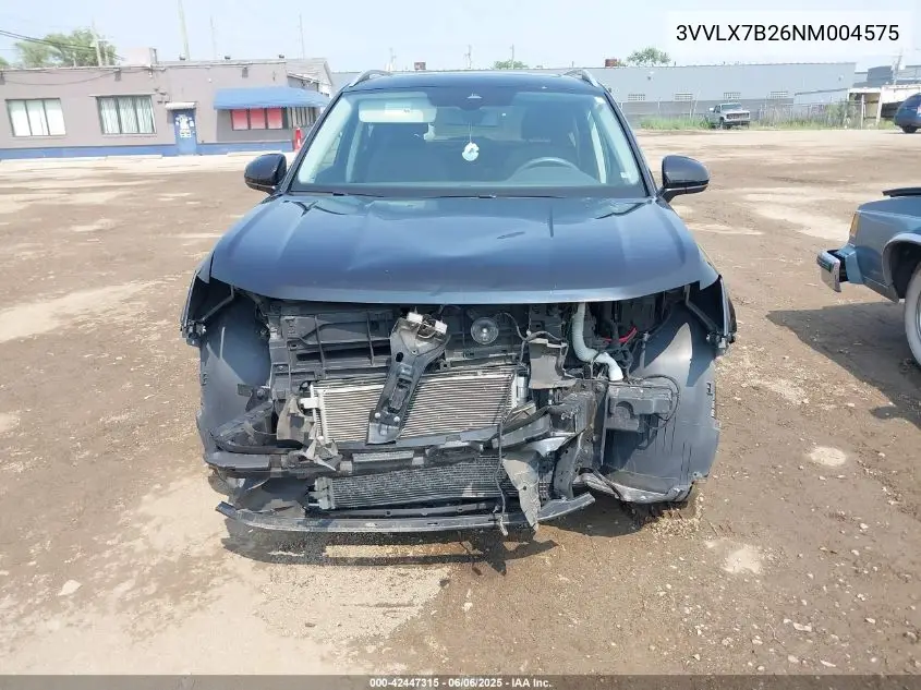 2022 Volkswagen Taos 1.5T Se VIN: 3VVLX7B26NM004575 Lot: 42447315