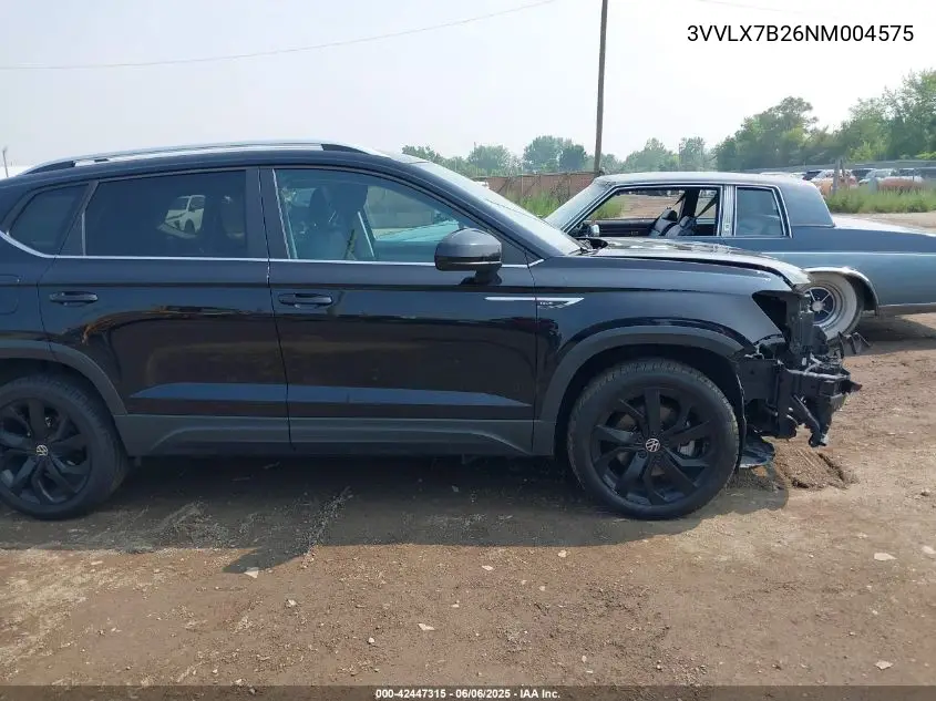 2022 Volkswagen Taos 1.5T Se VIN: 3VVLX7B26NM004575 Lot: 42447315