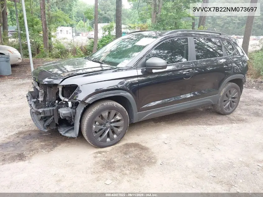 2022 Volkswagen Taos 1.5T S VIN: 3VVCX7B22NM073697 Lot: 42477022