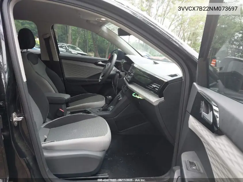 2022 Volkswagen Taos 1.5T S VIN: 3VVCX7B22NM073697 Lot: 42477022