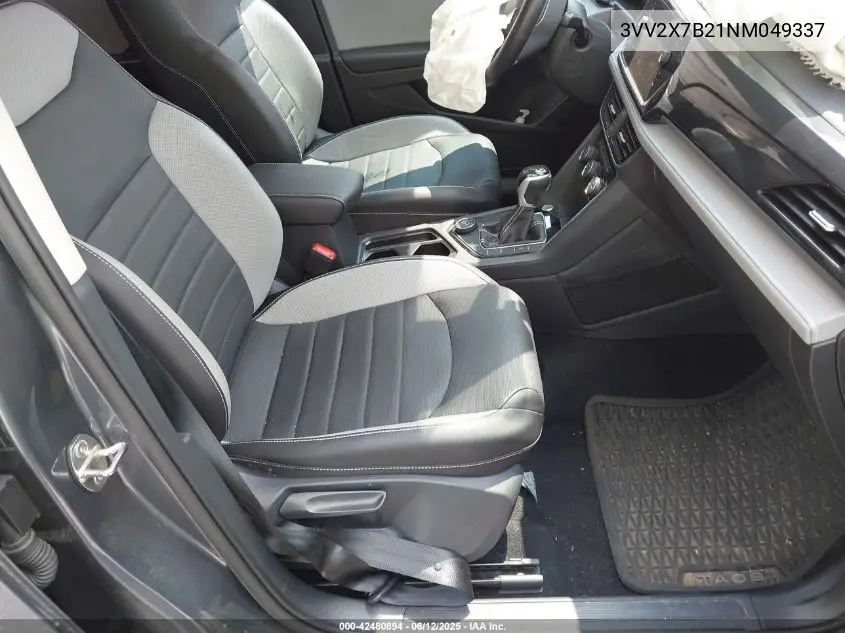 2022 Volkswagen Taos 1.5T Sel VIN: 3VV2X7B21NM049337 Lot: 42480894