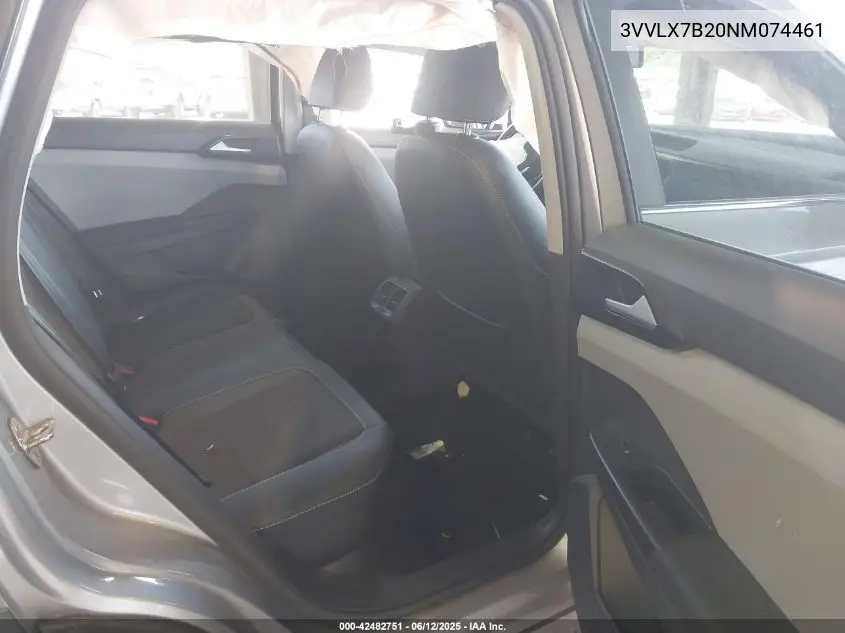 2022 Volkswagen Taos 1.5T Se VIN: 3VVLX7B20NM074461 Lot: 42482751