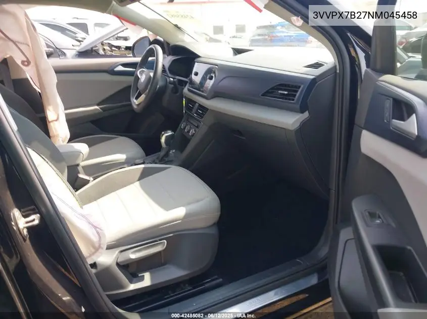 2022 Volkswagen Taos 1.5T Se VIN: 3VVPX7B27NM045458 Lot: 42485082