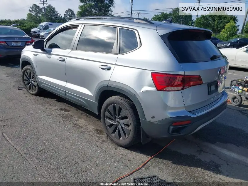 2022 Volkswagen Taos 1.5T S VIN: 3VVAX7B29NM080900 Lot: 42522447