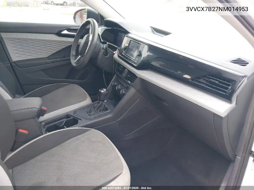 2022 Volkswagen Taos 1.5T S VIN: 3VVCX7B27NM014953 Lot: 42573265
