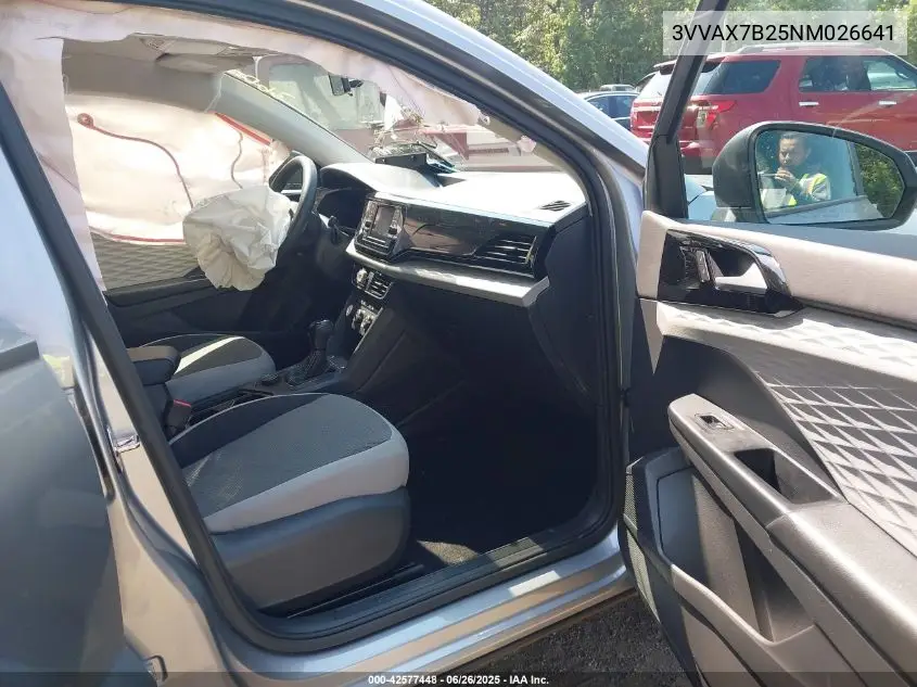 2022 Volkswagen Taos 1.5T S VIN: 3VVAX7B25NM026641 Lot: 42577448