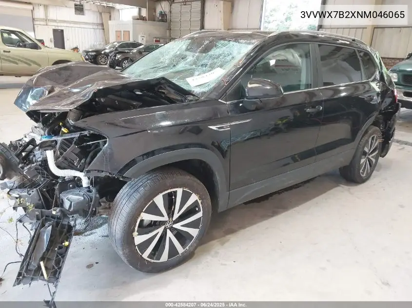 2022 Volkswagen Taos 1.5T Se VIN: 3VVWX7B2XNM046065 Lot: 42584207