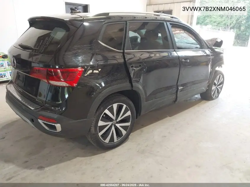 2022 Volkswagen Taos 1.5T Se VIN: 3VVWX7B2XNM046065 Lot: 42584207