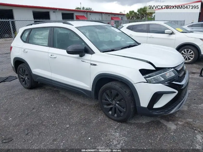2022 Volkswagen Taos 1.5T S VIN: 3VVCX7B2XNM047395 Lot: 42606577