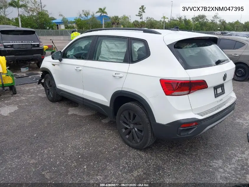 2022 Volkswagen Taos 1.5T S VIN: 3VVCX7B2XNM047395 Lot: 42606577