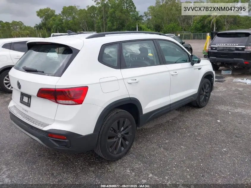 2022 Volkswagen Taos 1.5T S VIN: 3VVCX7B2XNM047395 Lot: 42606577