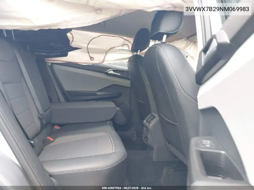2022 Volkswagen Taos 1.5T Se VIN: 3VVWX7B29NM069983 Lot: 42607854