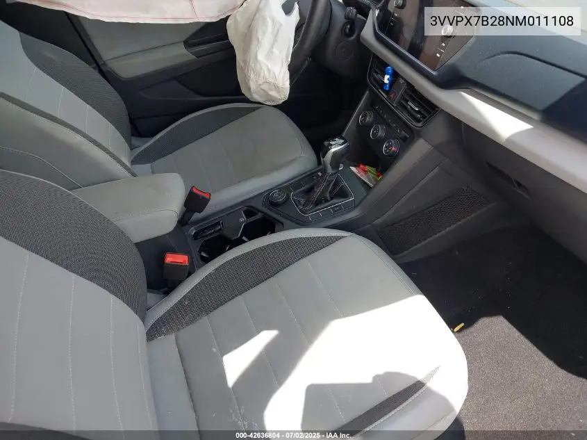 2022 Volkswagen Taos 1.5T Se VIN: 3VVPX7B28NM011108 Lot: 42636804