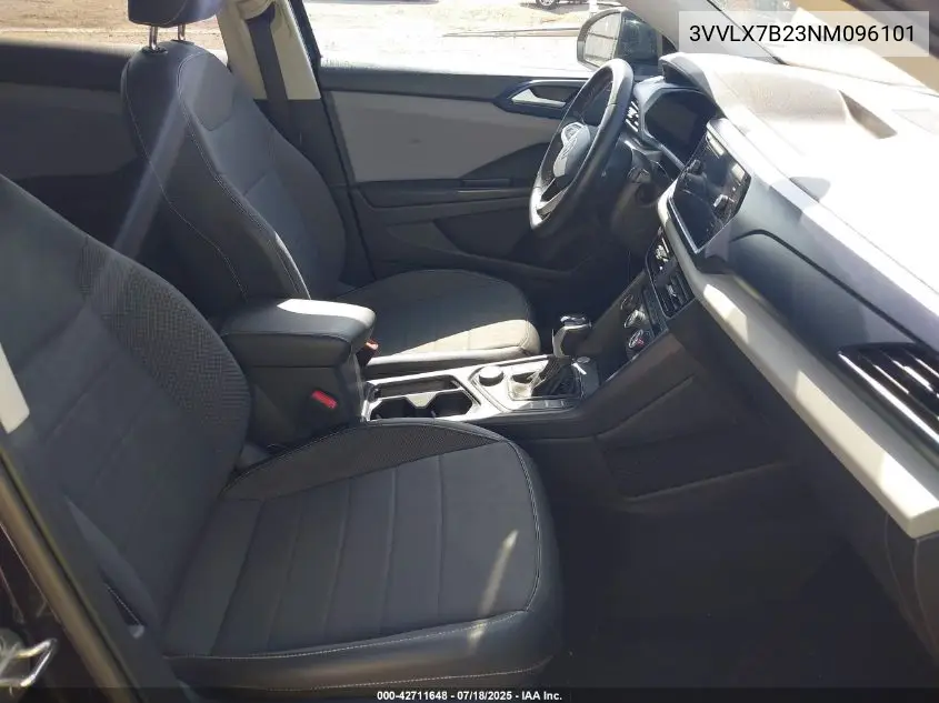 2022 Volkswagen Taos 1.5T Se VIN: 3VVLX7B23NM096101 Lot: 42711648