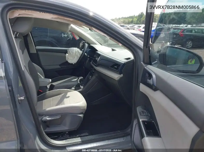2022 Volkswagen Taos 1.5T Se VIN: 3VVRX7B28NM005866 Lot: 42736866