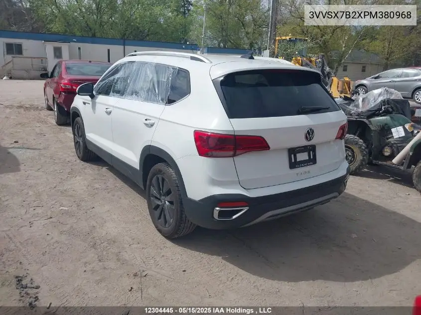 2023 Volkswagen Taos Comfortline VIN: 3VVSX7B2XPM380968 Lot: 12304445