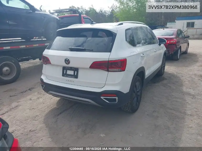 2023 Volkswagen Taos Comfortline VIN: 3VVSX7B2XPM380968 Lot: 12304445