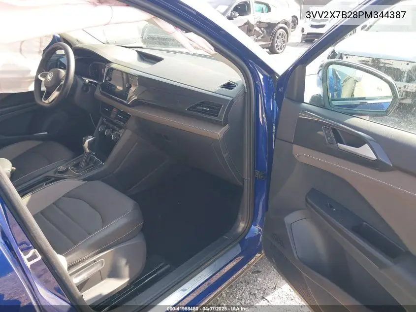 2023 Volkswagen Taos 1.5T Sel VIN: 3VV2X7B28PM344387 Lot: 41958480