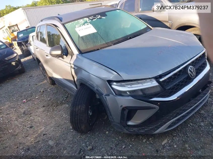 2023 Volkswagen Taos 1.5T S VIN: 3VVCX7B24PM379237 Lot: 42176689