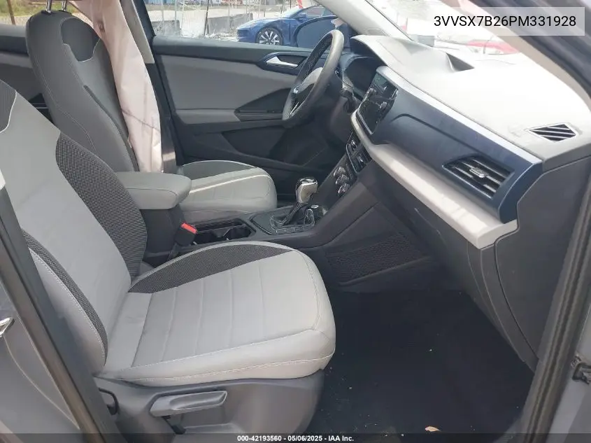 2023 Volkswagen Taos 1.5T Se VIN: 3VVSX7B26PM331928 Lot: 42193560
