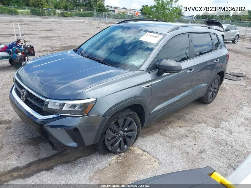 2023 Volkswagen Taos 1.5T S VIN: 3VVCX7B23PM336282 Lot: 42358084