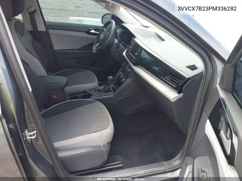 2023 Volkswagen Taos 1.5T S VIN: 3VVCX7B23PM336282 Lot: 42358084