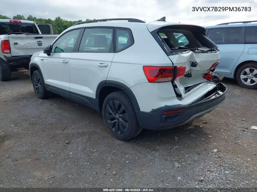 2023 Volkswagen Taos 1.5T S VIN: 3VVCX7B29PM36783 Lot: 42513265