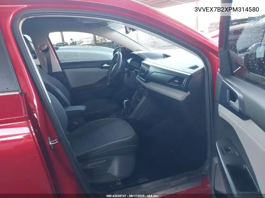 2023 Volkswagen Taos 1.5T Se VIN: 3VVEX7B2XPM314580 Lot: 42530747