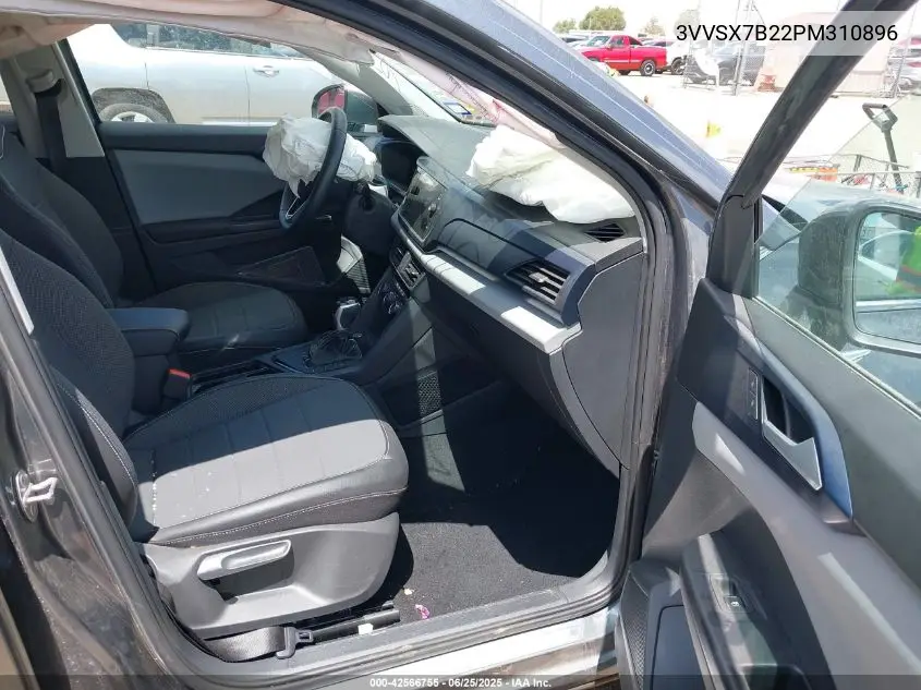 2023 Volkswagen Taos 1.5T Se VIN: 3VVSX7B22PM310896 Lot: 42566755