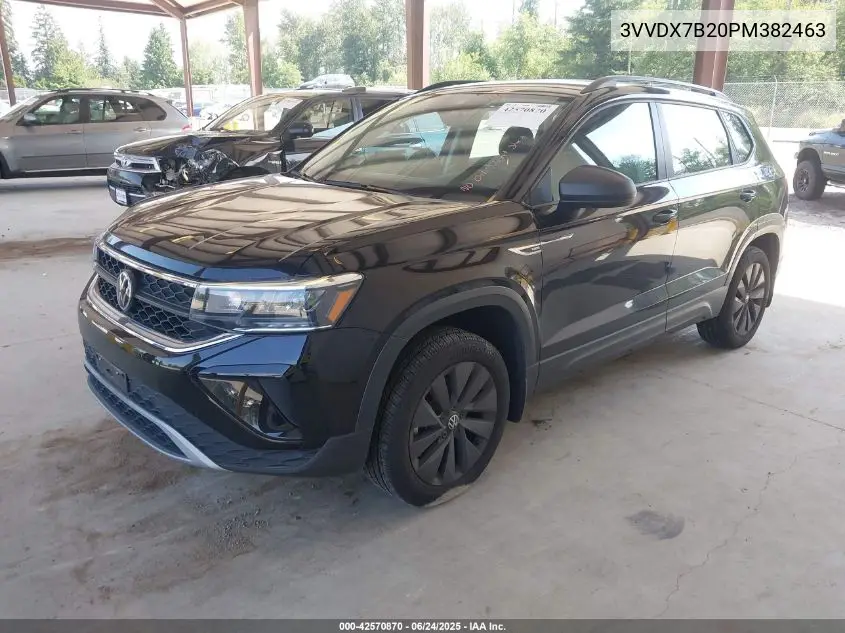 2023 Volkswagen Taos 1.5T S VIN: 3VVDX7B20PM382463 Lot: 42570870