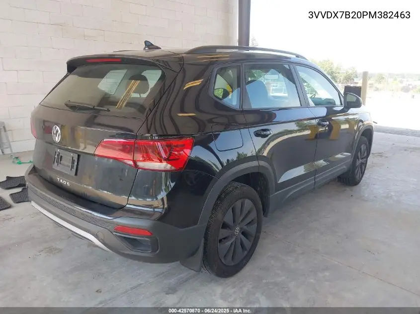 2023 Volkswagen Taos 1.5T S VIN: 3VVDX7B20PM382463 Lot: 42570870