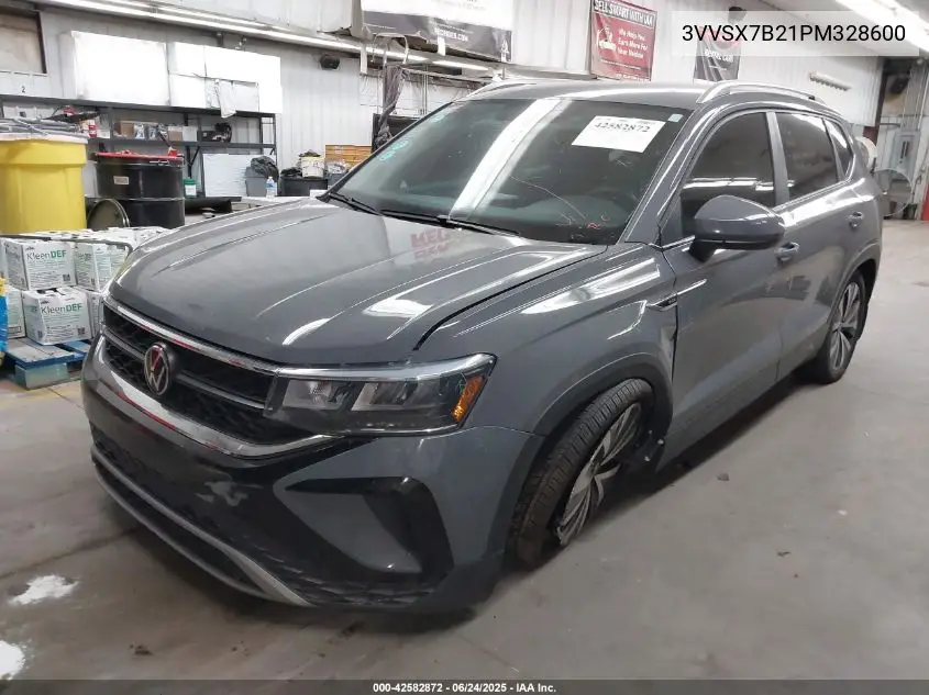 2023 Volkswagen Taos 1.5T Se VIN: 3VVSX7B21PM328600 Lot: 42582872