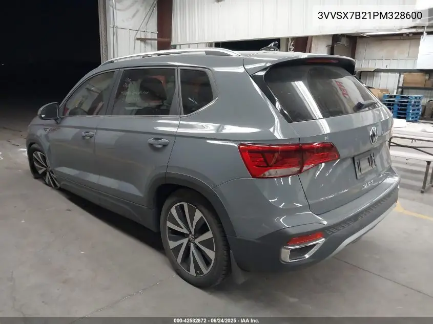 2023 Volkswagen Taos 1.5T Se VIN: 3VVSX7B21PM328600 Lot: 42582872