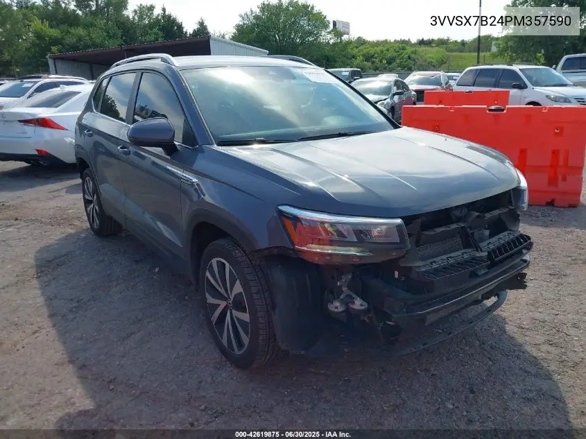 3VVSX7B24PM357590 2023 Volkswagen Taos 1.5T Se