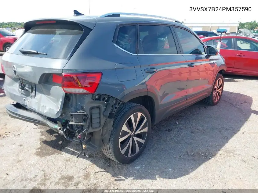 3VVSX7B24PM357590 2023 Volkswagen Taos 1.5T Se