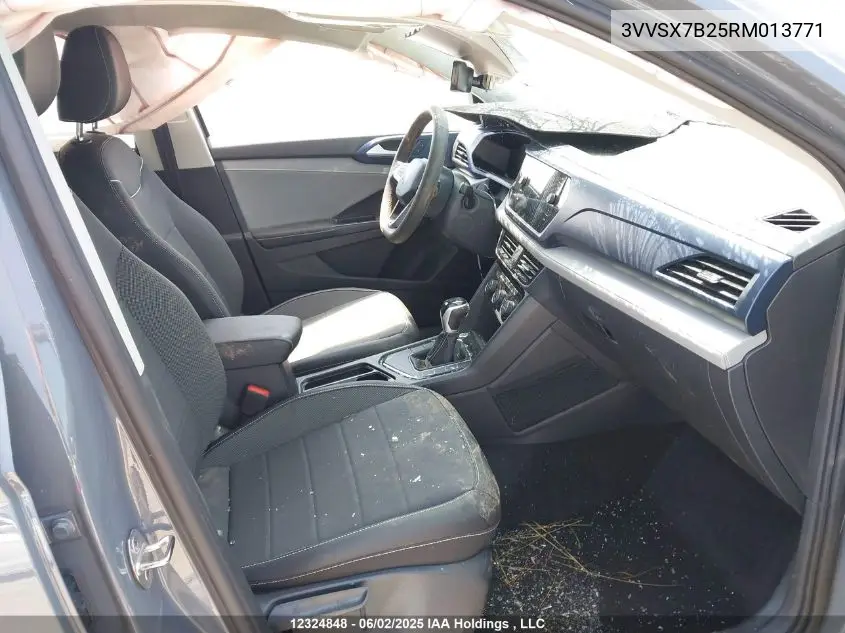 2024 Volkswagen Taos Se VIN: 3VVSX7B25RM013771 Lot: 12324848