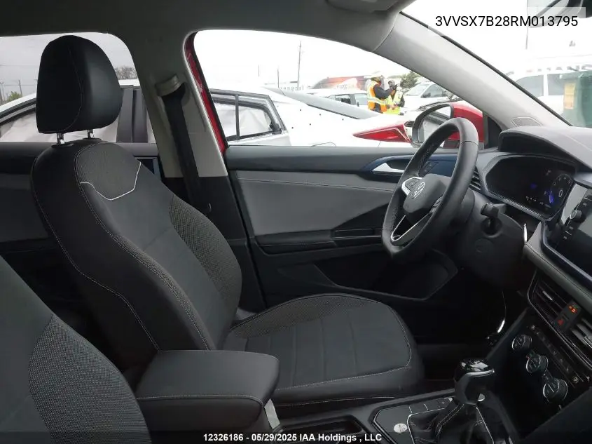 2024 Volkswagen Taos Se VIN: 3VVSX7B28RM013795 Lot: 12326186