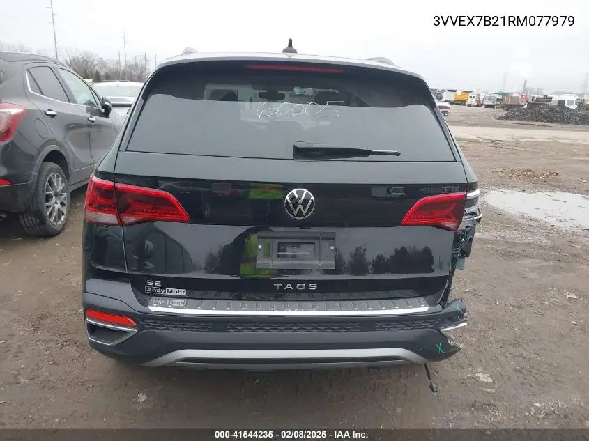 2024 Volkswagen Taos 1.5T Se VIN: 3VVEX7B21RM077979 Lot: 41544235