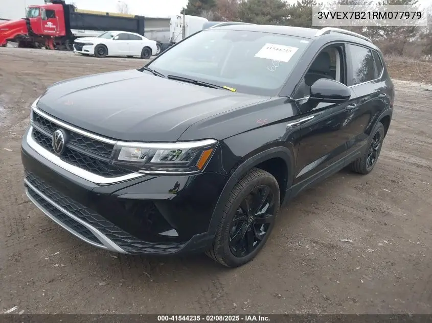 2024 Volkswagen Taos 1.5T Se VIN: 3VVEX7B21RM077979 Lot: 41544235