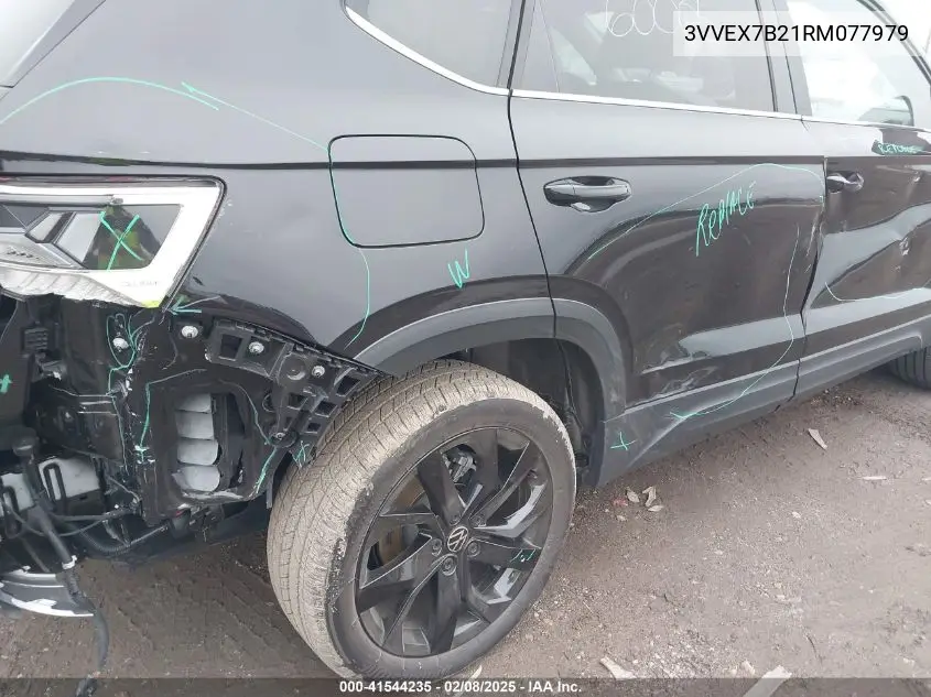 2024 Volkswagen Taos 1.5T Se VIN: 3VVEX7B21RM077979 Lot: 41544235