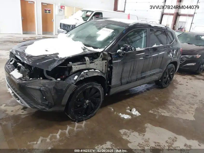 2024 Volkswagen Taos 1.5T Se VIN: 3VVUX7B24RM044079 Lot: 41623374