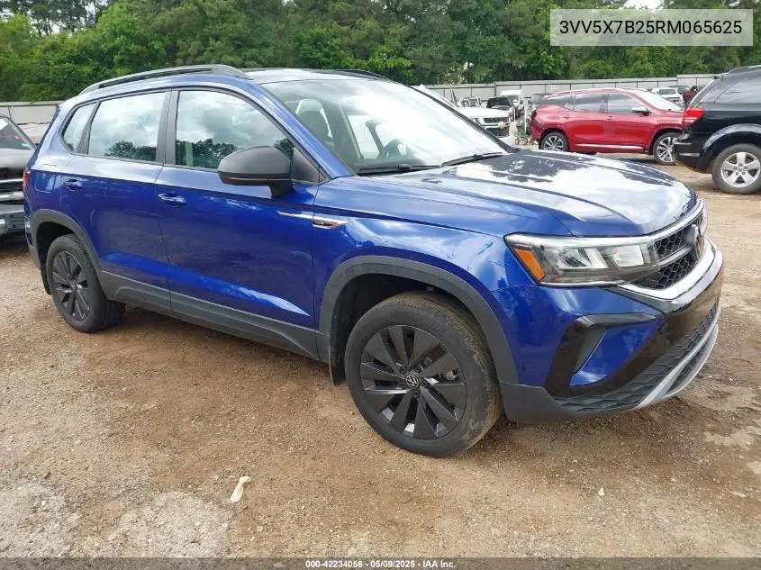 2024 Volkswagen Taos 1.5T S VIN: 3VV5X7B25RM065625 Lot: 42234056