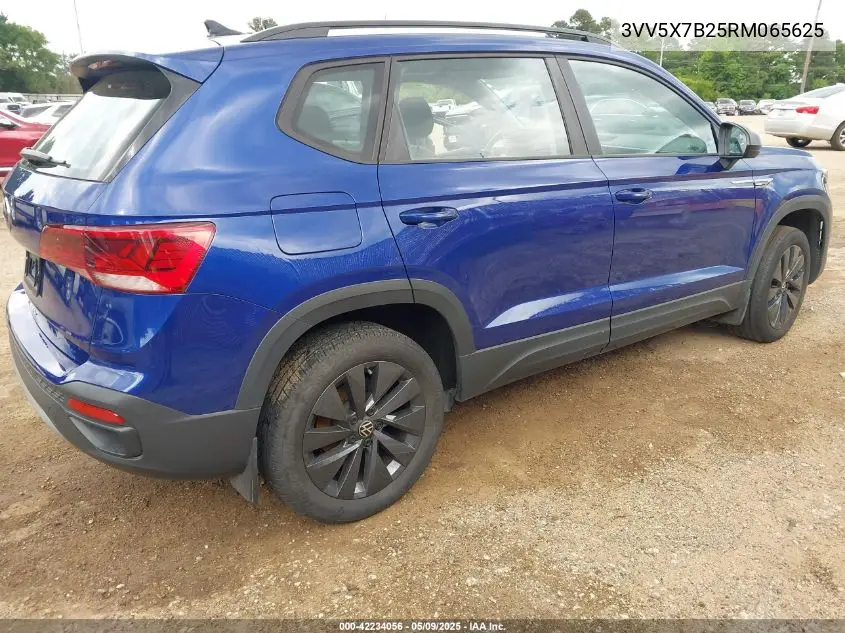 2024 Volkswagen Taos 1.5T S VIN: 3VV5X7B25RM065625 Lot: 42234056
